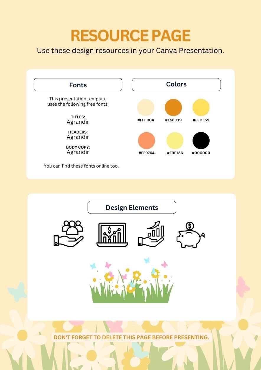 Floral Balanced Scorecard Infographic - slide 2