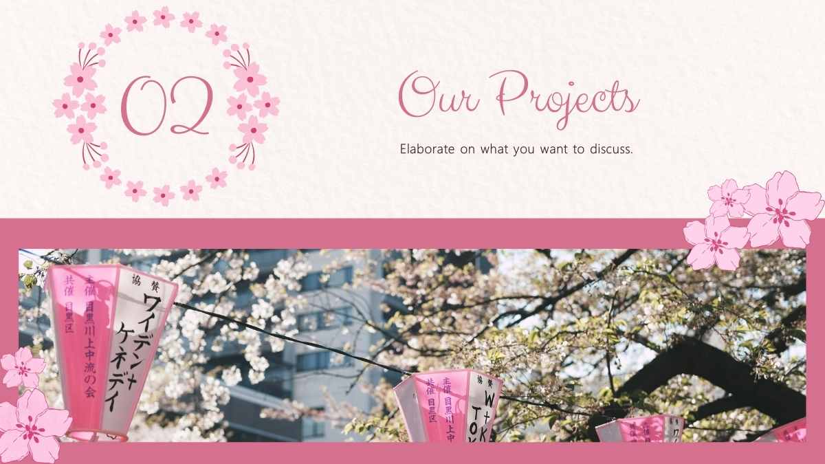 Floral Cherry Blossom Season - slide 7