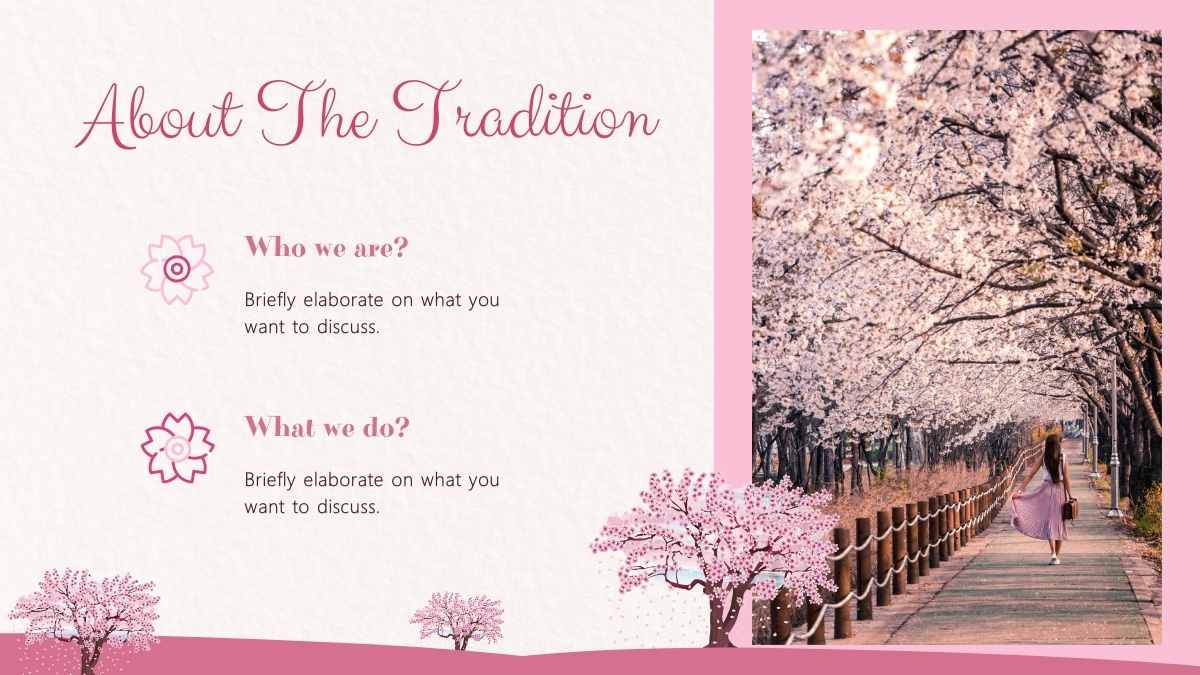 Floral Cherry Blossom Season - slide 5