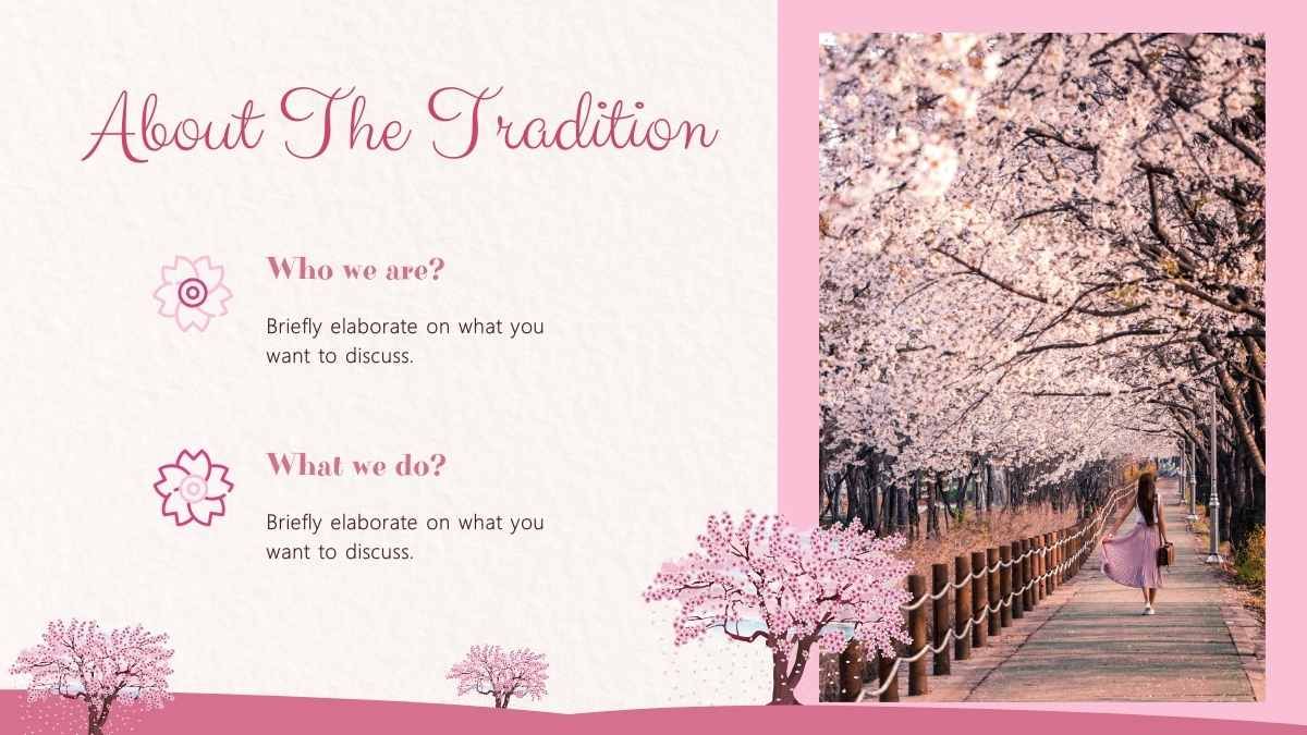 Floral Cherry Blossom Season - slide 6