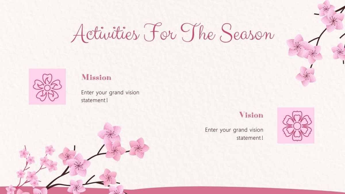 Floral Cherry Blossom Season - diapositiva 7