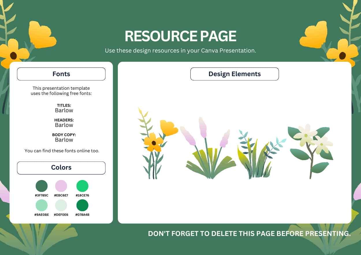 Floral Decision Matrix Infographic - slide 5