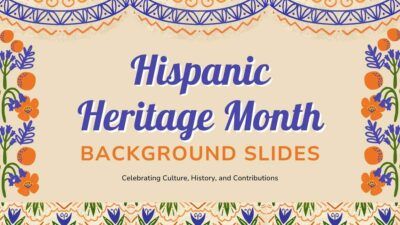 Slides Carnival Google Slides and PowerPoint Template Floral Hispanic Heritage Month Background Slides 1