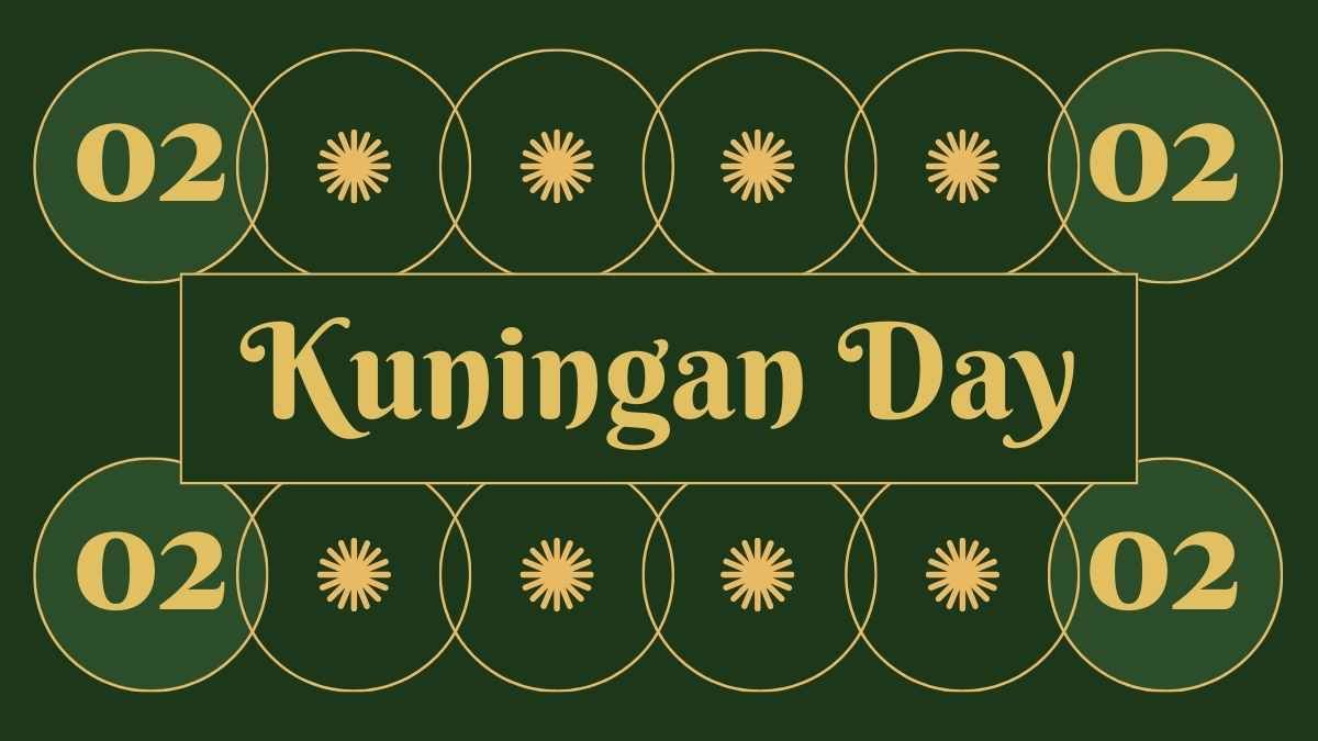 Floral Indonesian Culture: All About Kuningan Day - diapositiva 7