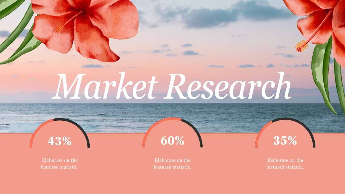 Floral Lush Hawaiian Aesthetic Theme Infographics - slide 12