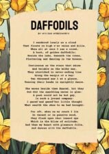 Floral Poem Educational Poster