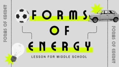 Grey Forms of Energy Science Lesson for Middle School