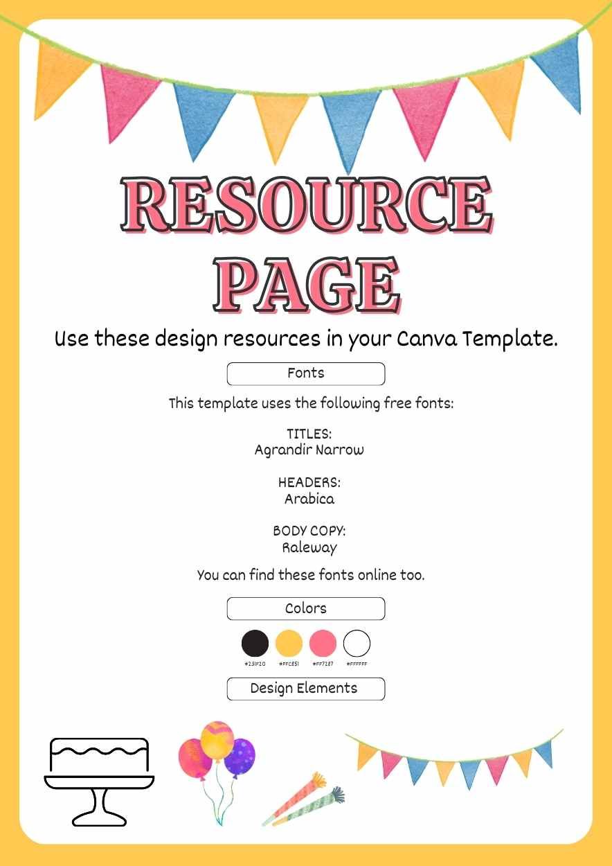 Fun Design a Cake Worksheet - slide 2