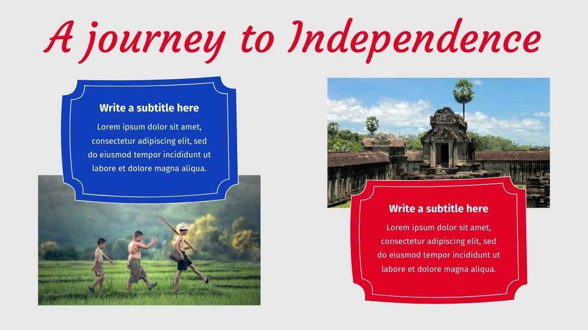 Fun Illustrated Cambodia's Independence Day - slide 14