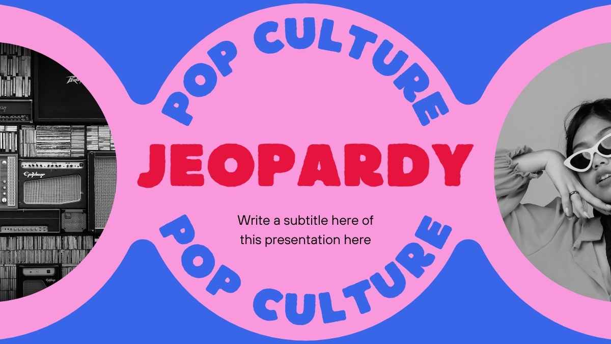 Divertido Jeopardy de la Cultura Pop - diapositiva 1