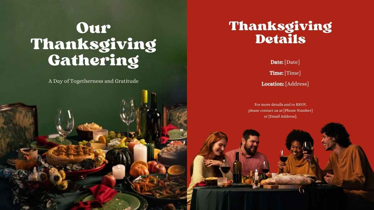 Fun Thanksgiving Brochure Slides - slide 9