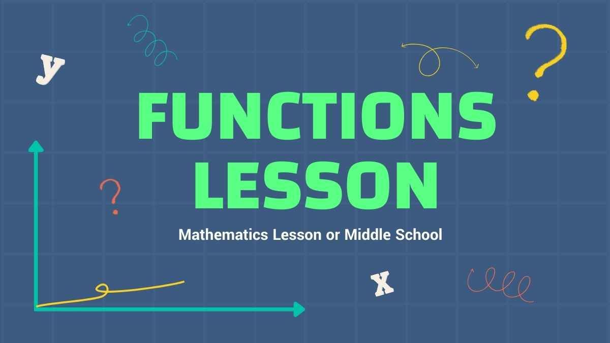 Functions Math Lesson for Middle School - slide 1