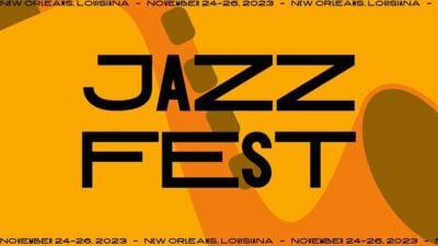 Slides Modernos do Festival de Jazz Funky