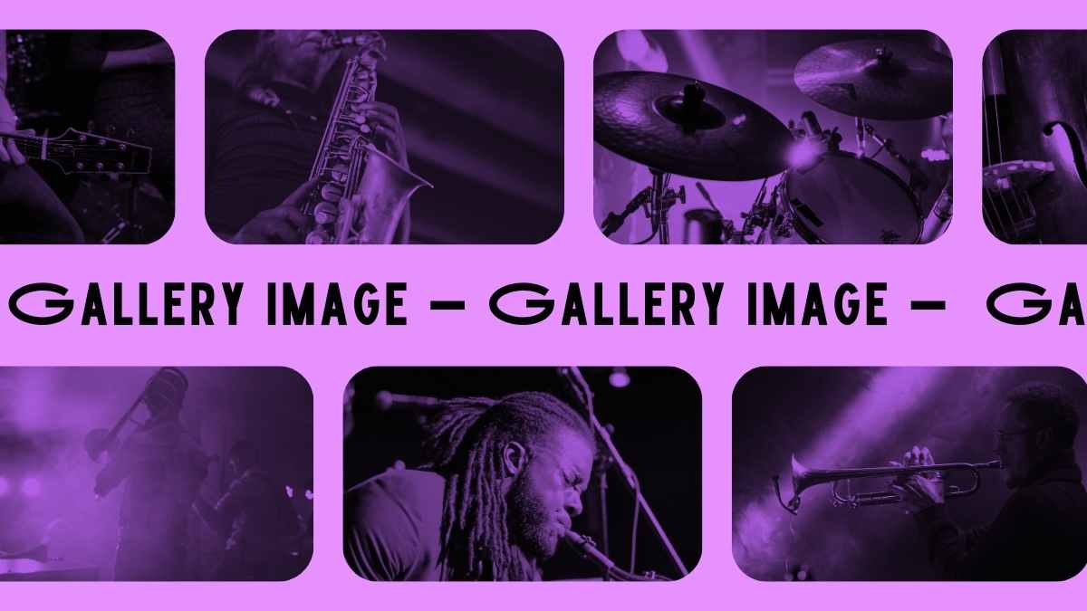 Modern Funky Jazz Festival Slides - slide 10