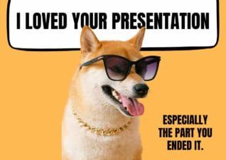 Slides Carnival Google Slides and PowerPoint Template Funny End of Presentation Meme 1