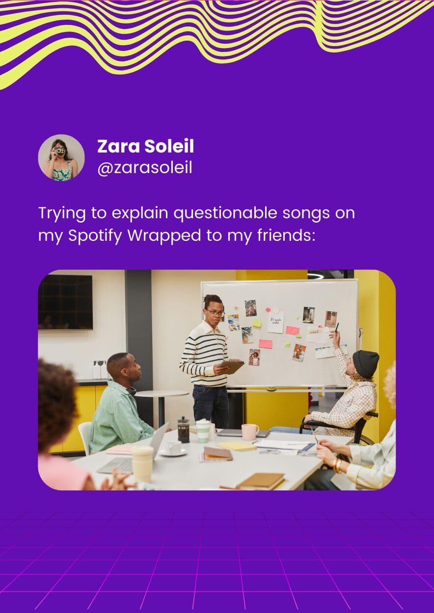 Funny Spotify Wrapped Meme Slides - diapositiva 5