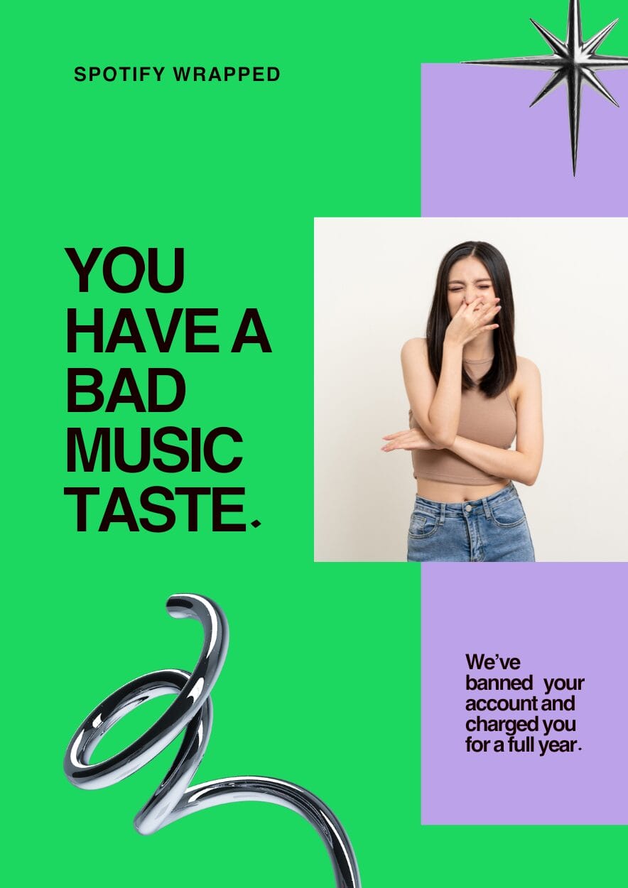 Funny Spotify Wrapped Meme Slides - slide 6