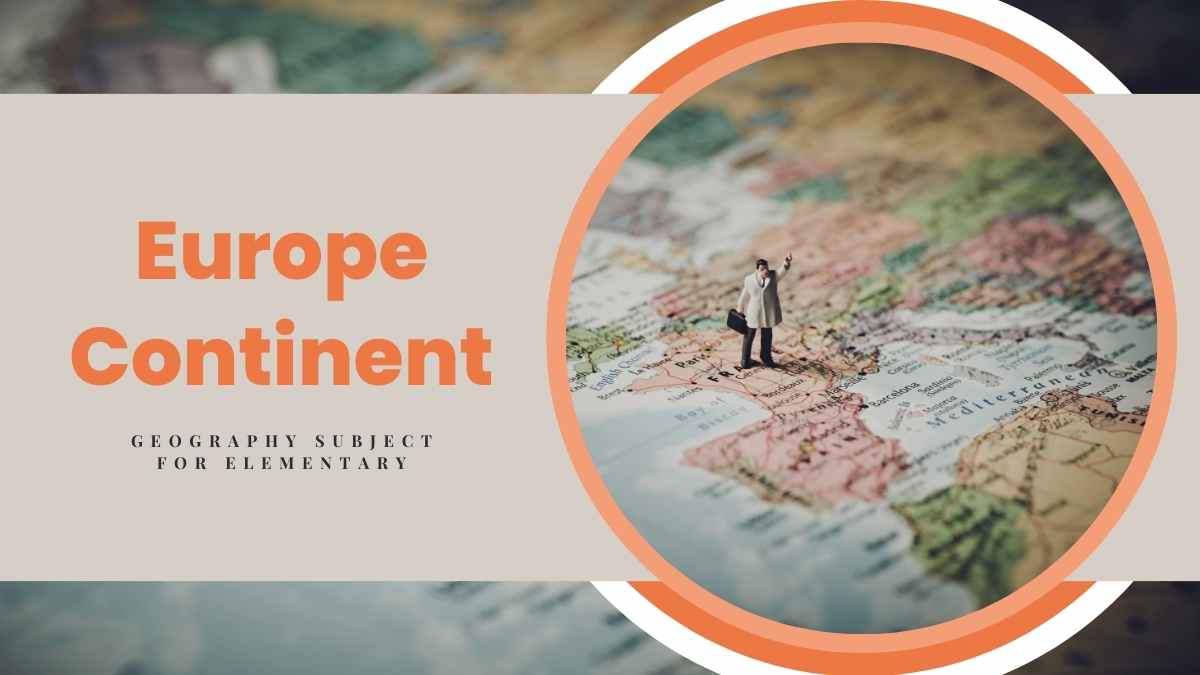 Geografia Minimalista: Apresentação sobre o Continente Europeu - deslizar 1