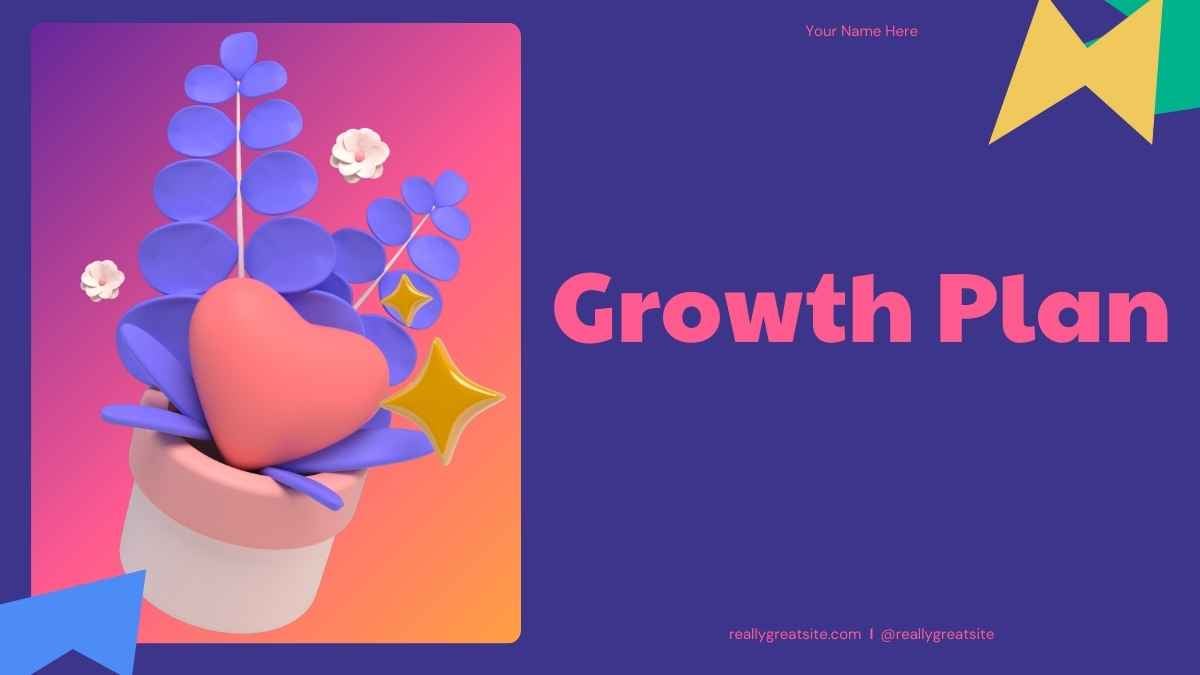 Plantillas Geométricas en 3D para Planificador de Historias de Amor en Redes Sociales - diapositiva 12