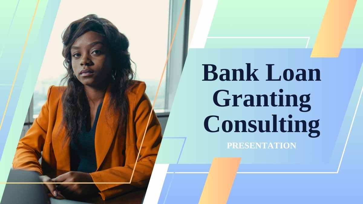 Geometric Bank Loan Granting Consulting Slides - slide 1