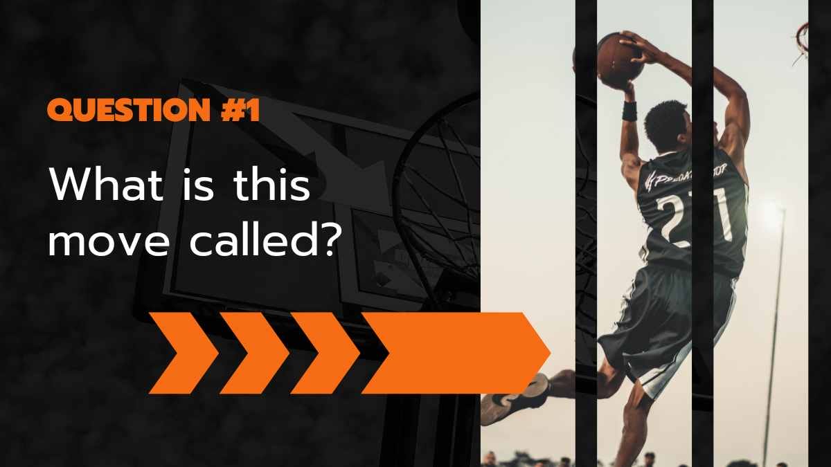 Geometric Basketball Quiz Game Slides - slide 5