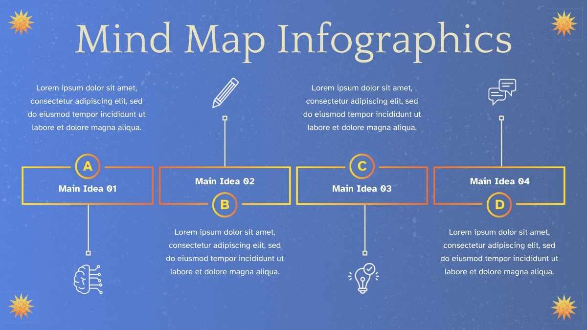 Geometric Brain Map Infographic - slide 13