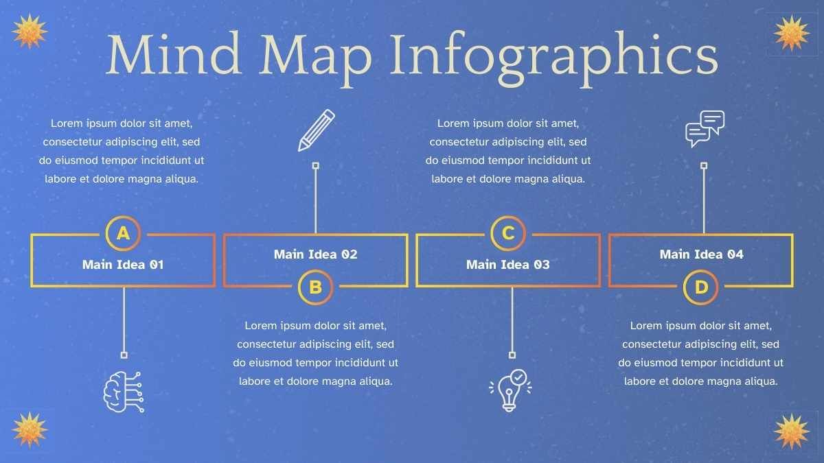 Geometric Brain Map Infographic - diapositiva 15