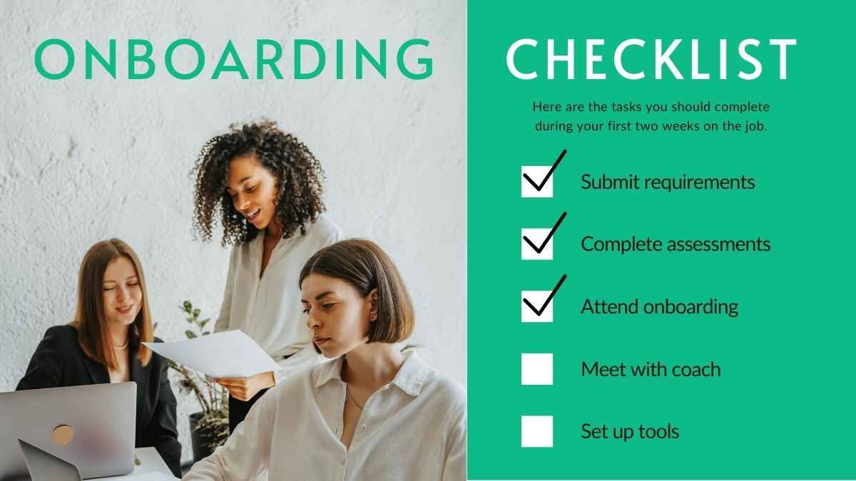 Simple Company Onboarding Plan for New Hires Slides - slide 14