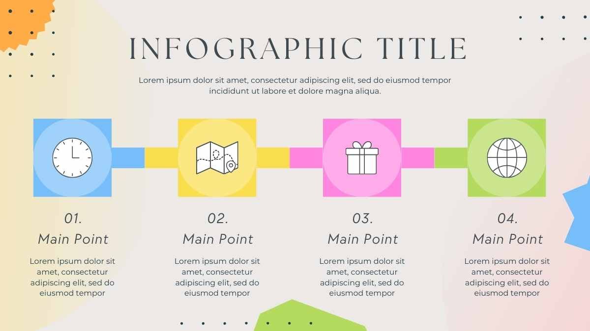 Geometric Elements Timeline Infographics - slide 13