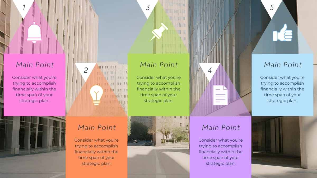 Geometric Elements Timeline Infographics - slide 2