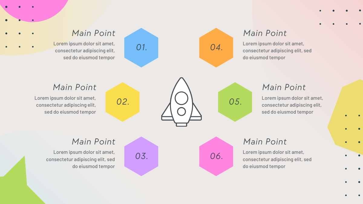 Geometric Elements Timeline Infographics - slide 9