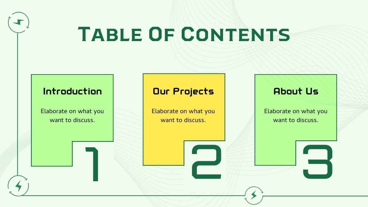 Geometric Energy Saving Electric Vehicle Pitch Deck - diapositiva 2