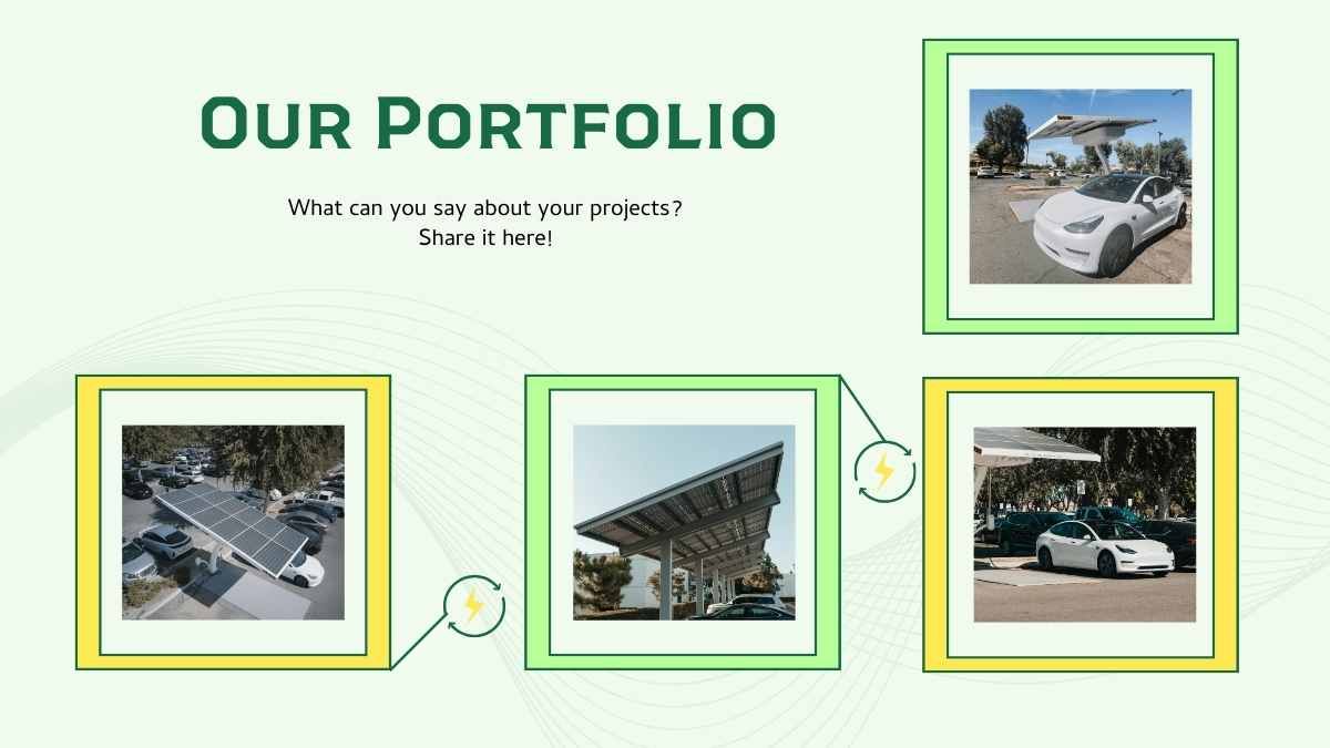 Geometric Energy Saving Electric Vehicle Pitch Deck - diapositiva 9