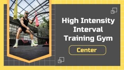 Slide Latihan Interval Intensitas Tinggi Geometris untuk Gym