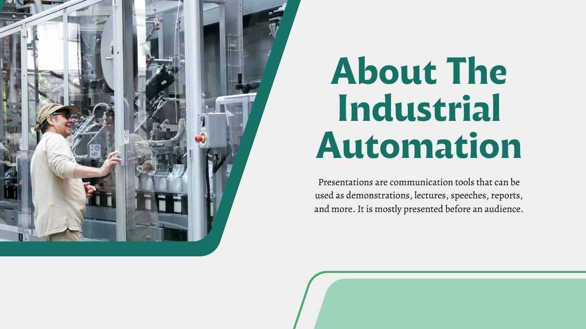 Geometric Industrial Automation Projects Slides - diapositiva 13