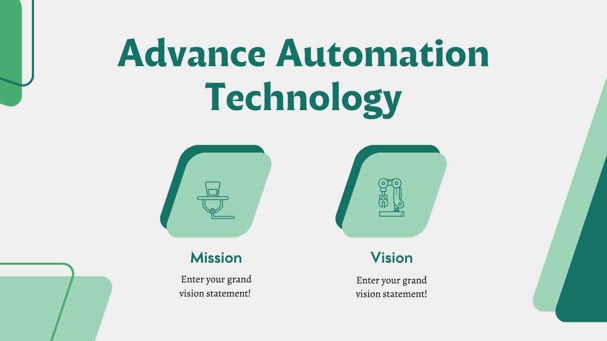 Geometric Industrial Automation Projects Slides - diapositiva 6