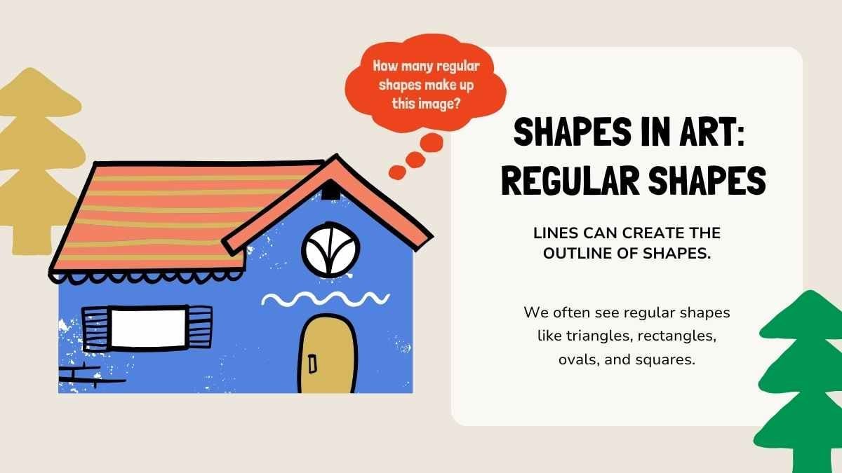 Introdução Geométrica à Linha, Forma e Padrão na Aula - deslizar 10