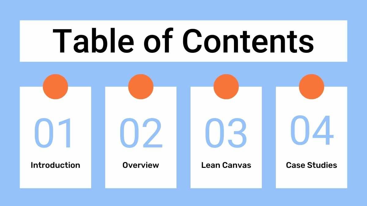 Geometric Lean Canvas Infographics - slide 3