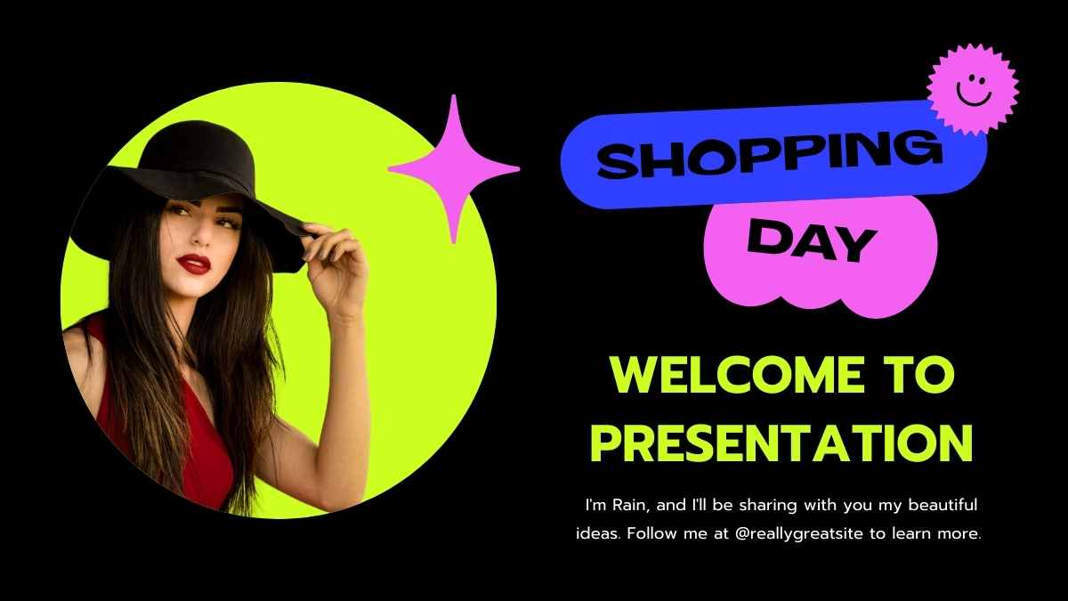 Slide Brosur Geometris Neon untuk Cyber Monday - slide 5