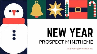 Geometric New Year Prospect Minitheme Slides