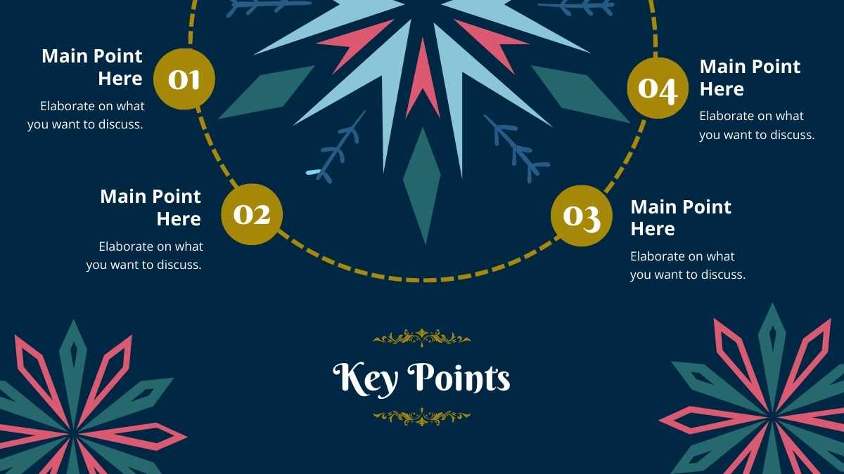 Slides de Minitema Geométrico para o Dia de Natal Ortodoxo - deslizar 9