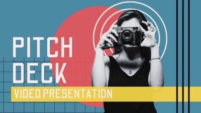 Video de Pitch Deck Geométrico