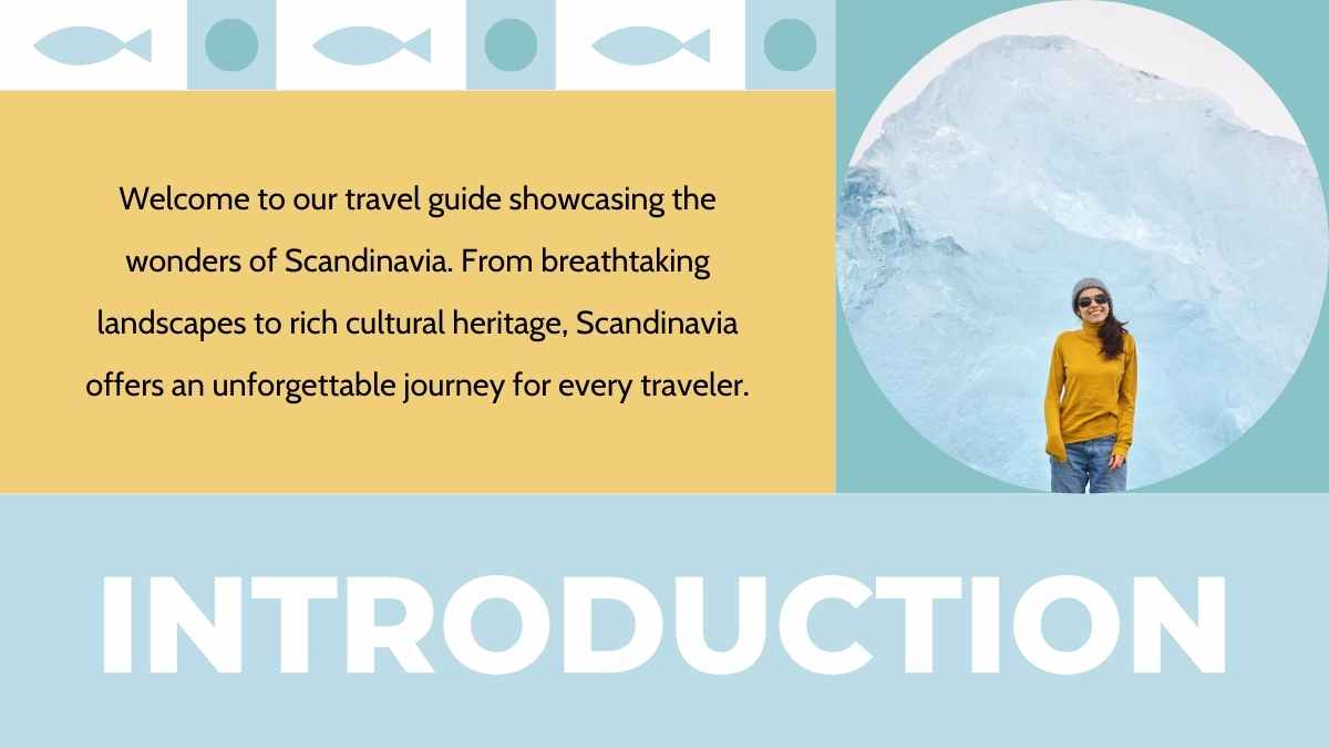 Geometric Scandinavia Travel Guide Slides - slide 4