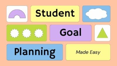 Geometric Student Goal Setting Slides 1