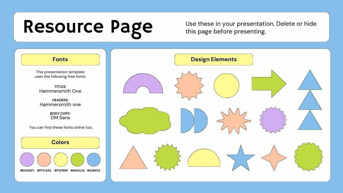 Geometric Student Goal Setting Slides - slide 13