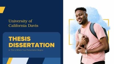 Modern University of California Davis Thesis Dissertation