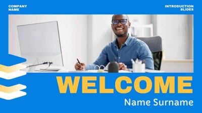 Geometric Welcome Team Member Slides