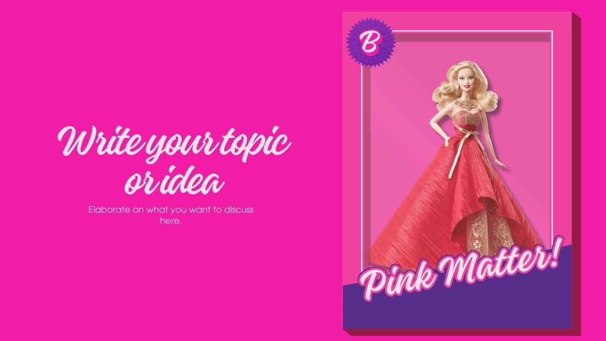 Girl Power Pink Slides - slide 6