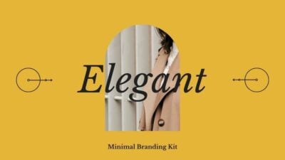 Kit de Apresentações Minimalista e Elegante para Branding