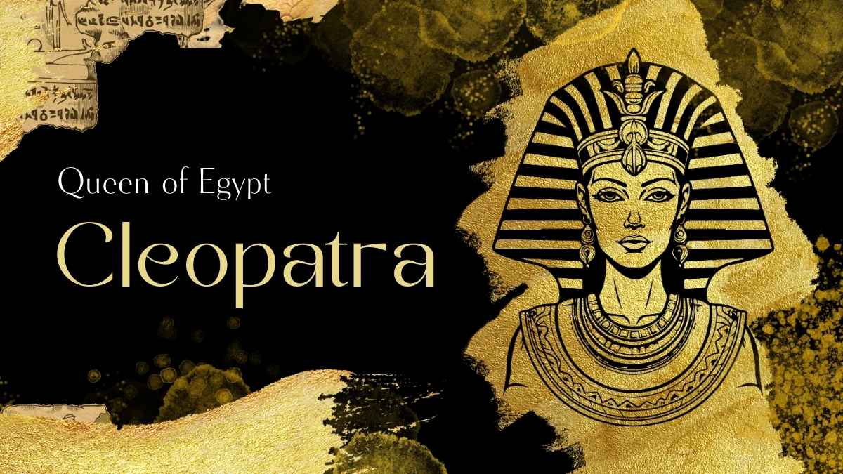 Golden Cleopatra Biography Slides - slide 1